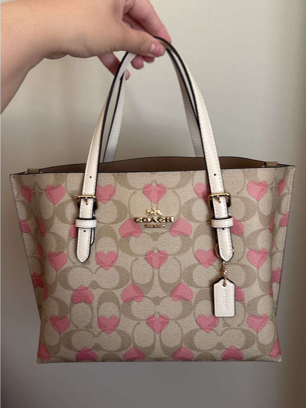 Coach Heart Mollie Tote